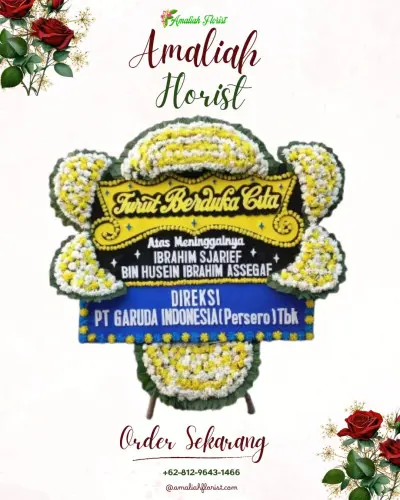 Papan Bunga Duka di Songbanyu
